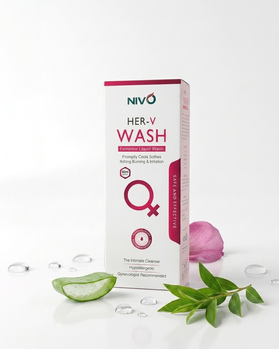 Her-V Wash (Feminine Liquid Wash) 60ml